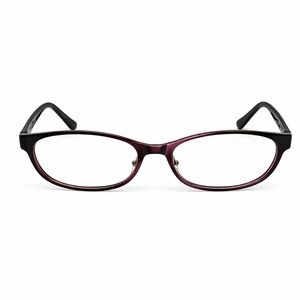 Vera Wang Women’s Eyeglasses Burgundy Frame Excellent Condition w/ Case